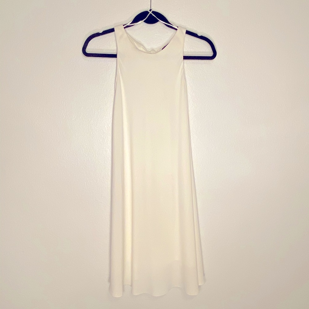 Halter open back dress